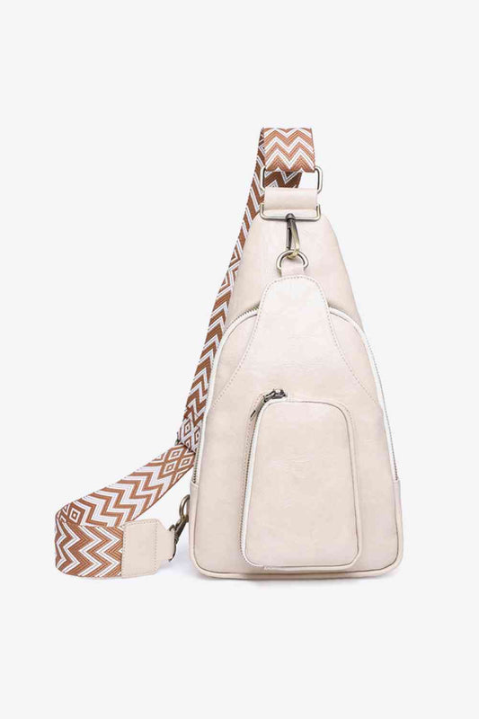 Adored Take A Trip PU Leather Sling Bag Shop One Place