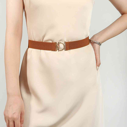 Toggle Clasp Elastic Belt Shop One Place
