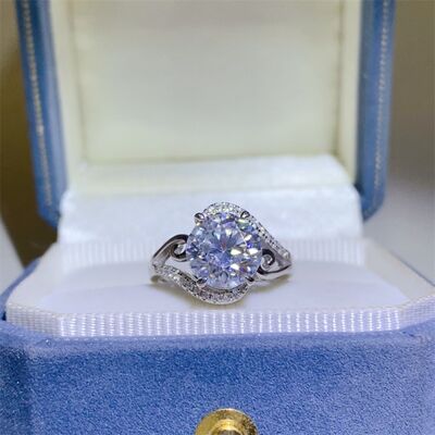 3 Carat Moissanite 925 Sterling Silver Ring Shop One Place