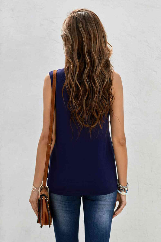 Round Neck Tank Shop One Place