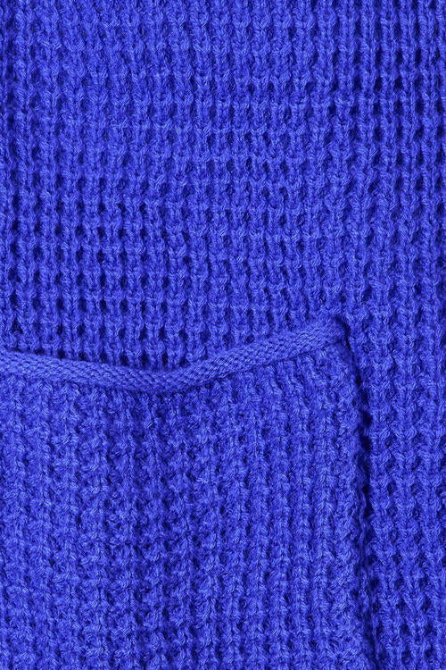 Zenana Full Size Waffle-Knit Open Front Cardigan Shop One Place