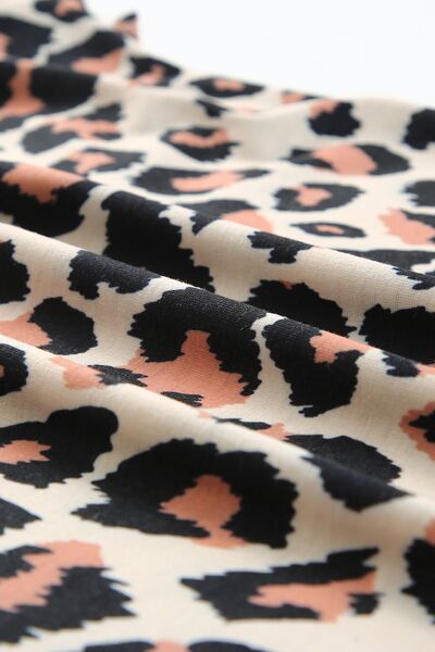 MAMA Graphic Leopard Short Sleeve T-Shirt Shop One Place