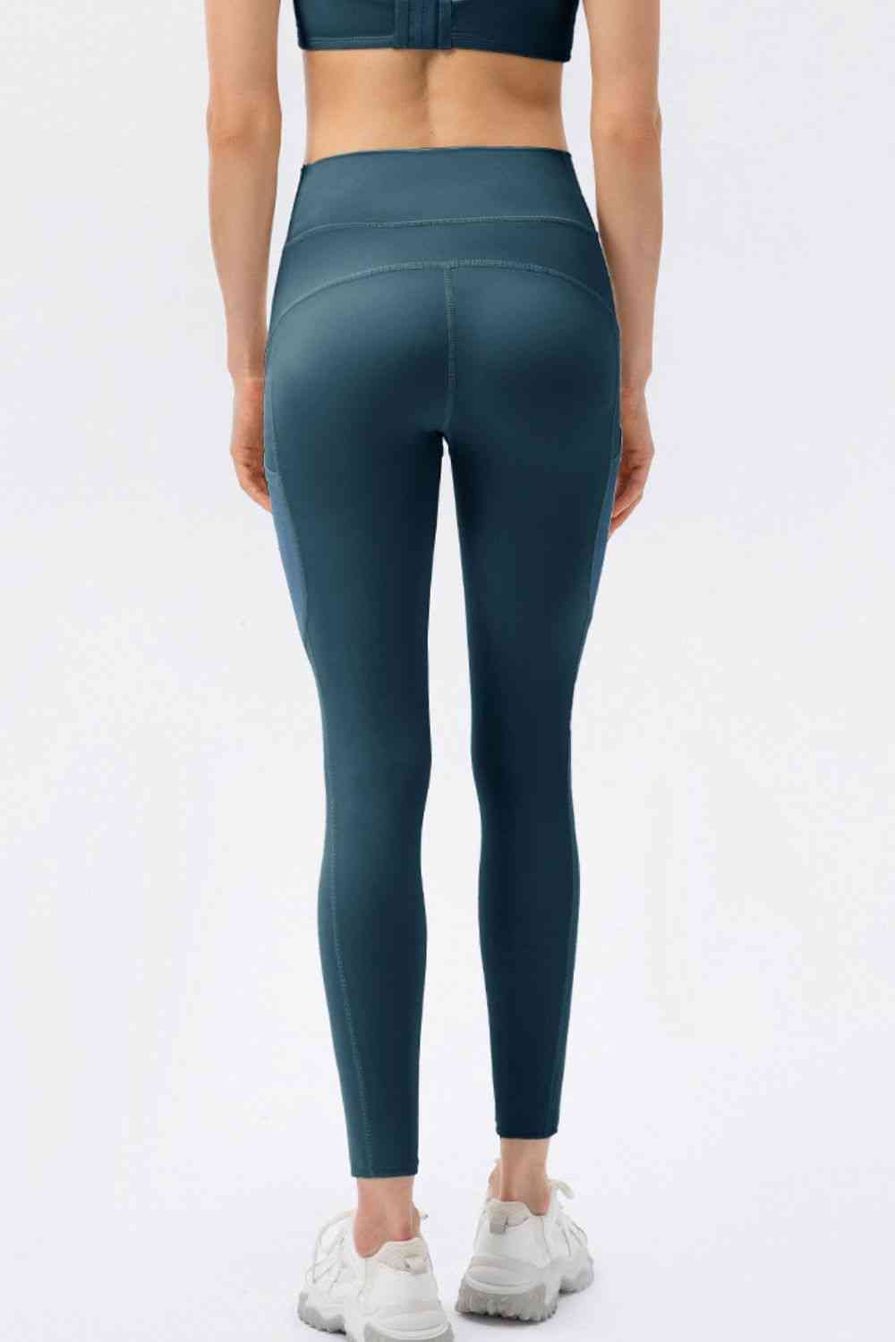 High Waist Slim Fit Long Sports Pants Shop One Place