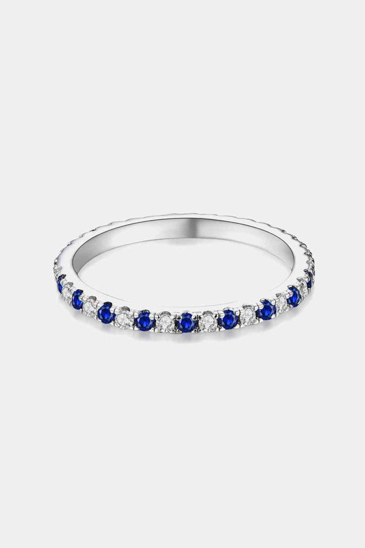 Moissanite Lab-Grown Sapphire Rings Shop One Place