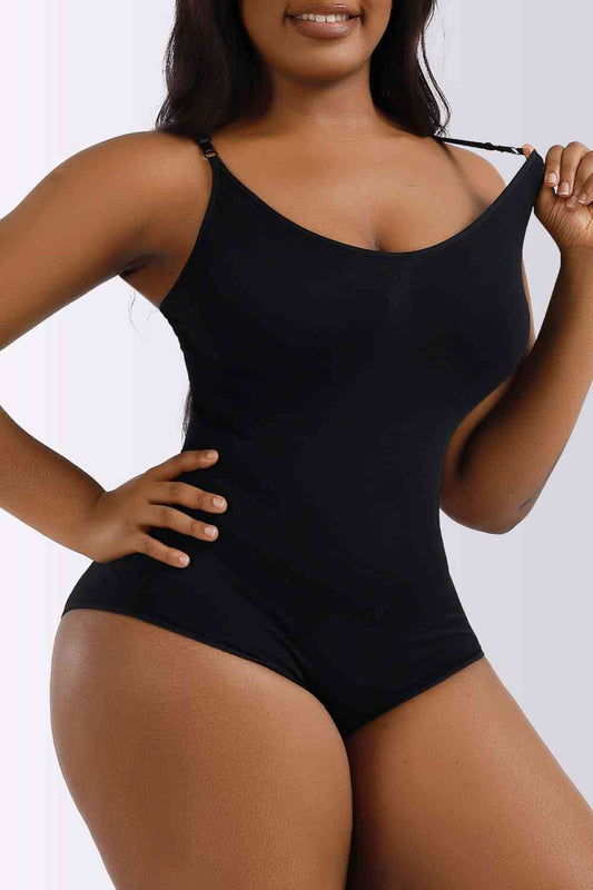 Spaghetti Strap Shaping Bodysuit Shop One Place