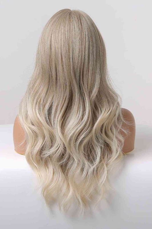 13*2" Lace Front Wigs Synthetic Long Wave 24" 150% Density in Medium Blonde Highlights Shop One Place