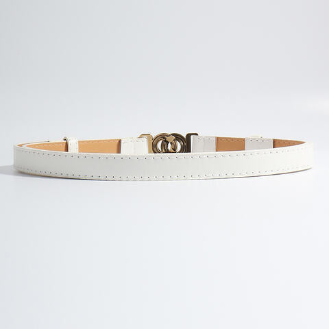 Alloy Buckle PU Belt Shop One Place