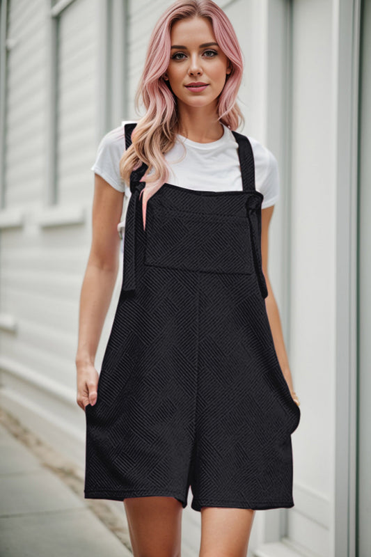 Textured Overall with Pockets Shop One Place