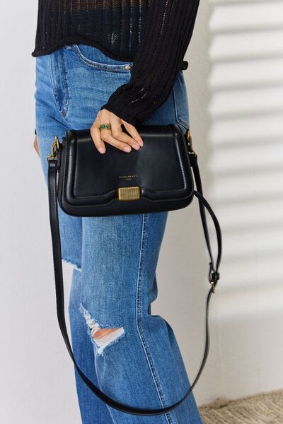 David Jones PU Leather Crossbody Bag Shop One Place