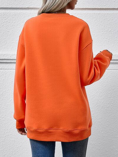 MERRY CHRISTMAS Dropped Shoulder Sweatshirt Shop One Place
