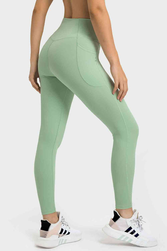 V-Waist Yoga Leggings with Pockets Shop One Place