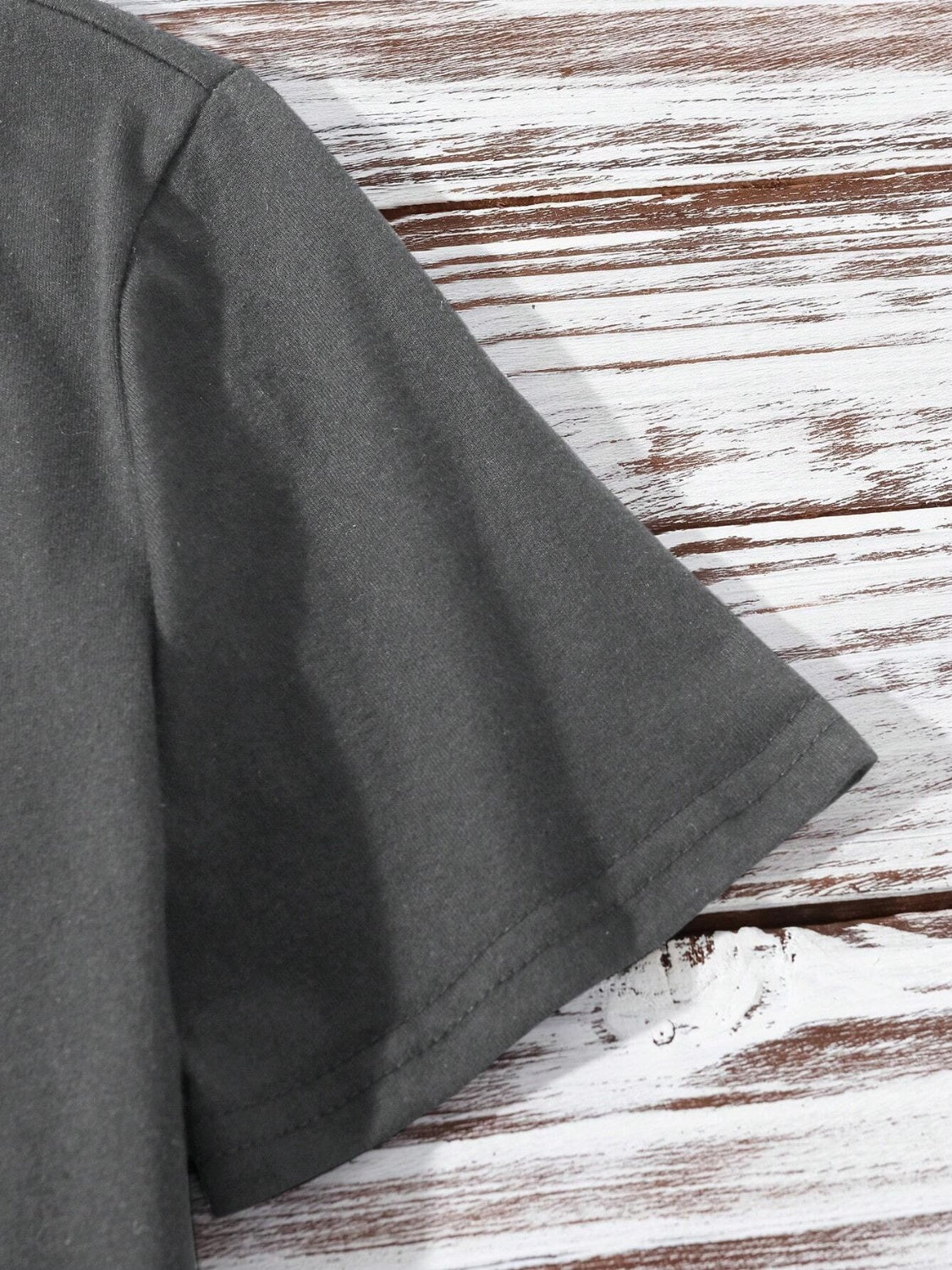 Lucky Clover Round Neck Short Sleeve T-Shirt Shop One Place