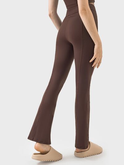 Zipper Detail High Waist Active Pants Shop One Place