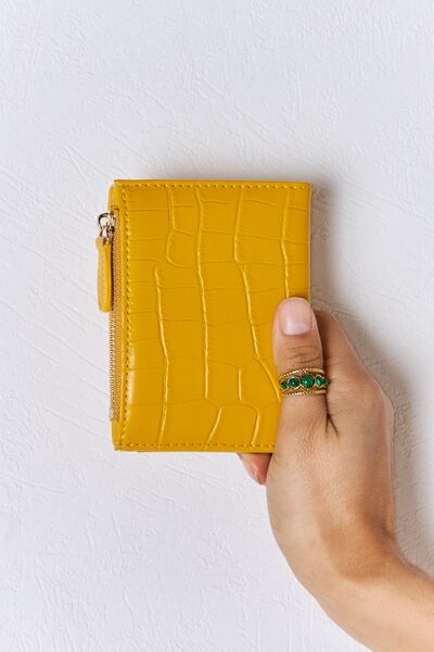 David Jones Texture PU Leather Mini Wallet Shop One Place
