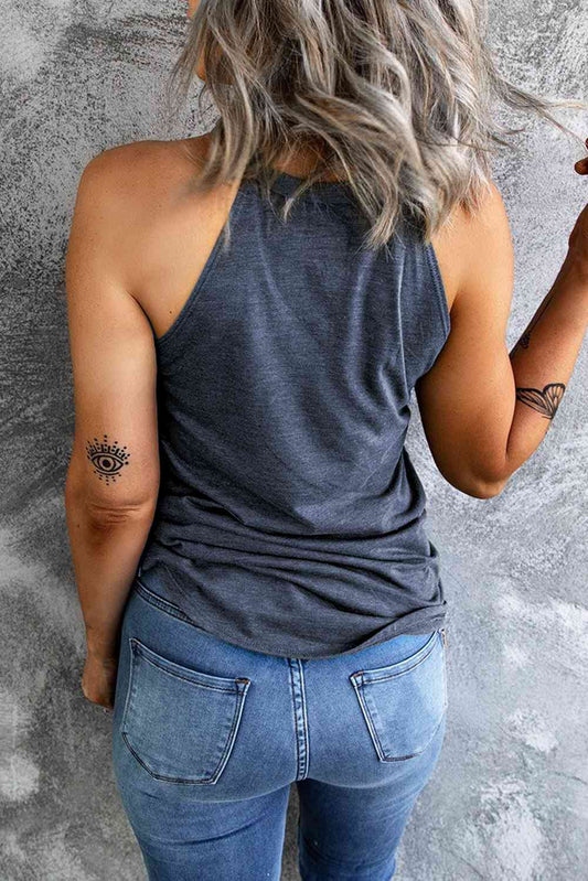 US Flag Heart Graphic Tank Shop One Place