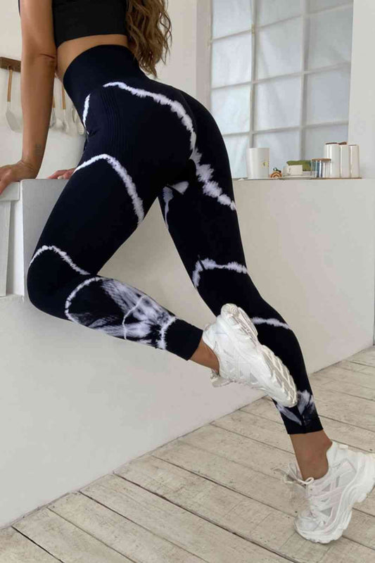 Slim Fit High Waist Long Active Pants Shop One Place