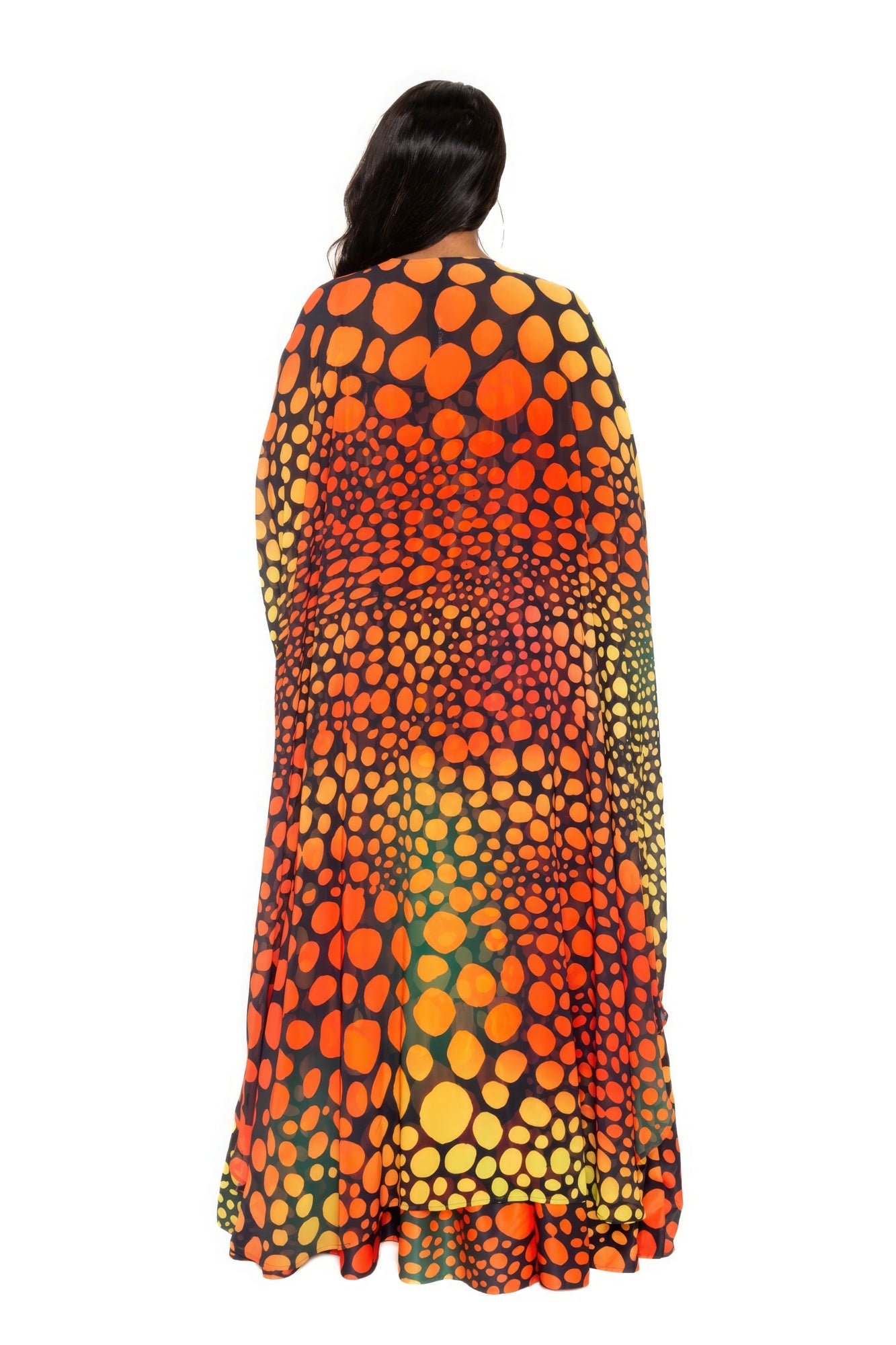 Dot Robe With Wrist Band Shop One Place