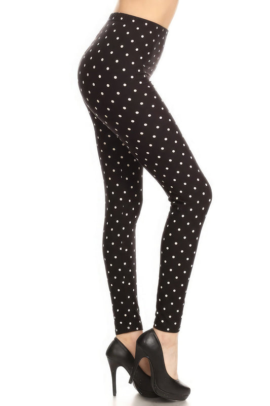 High Waisted Leggings With An Elastic Band Shop One Place