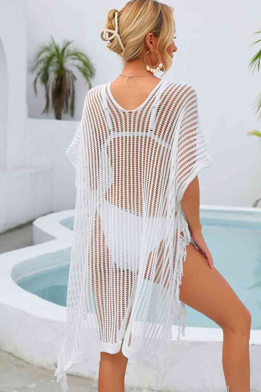 Fringe Trim Openwork Cover Up Shop One Place