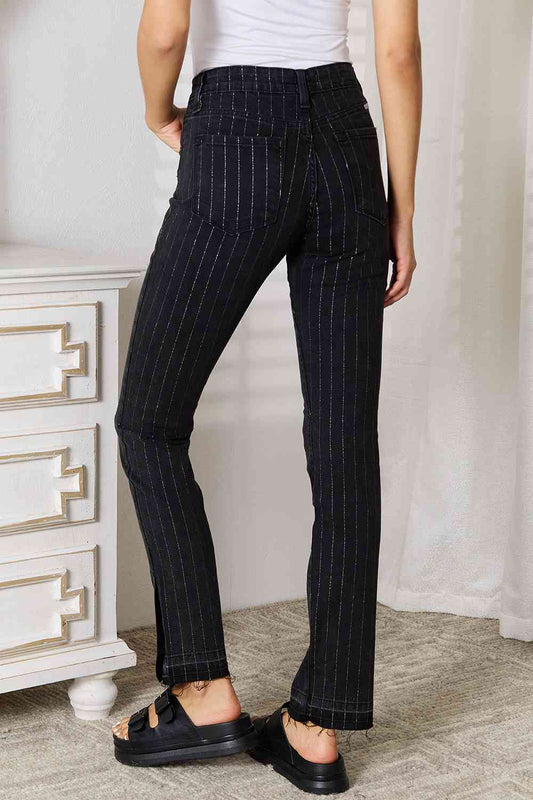 Kancan Striped Pants with Pockets Shop One Place