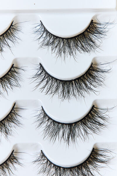 SO PINK BEAUTY Mink Eyelashes 5 Pairs Shop One Place
