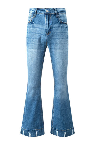 Cat's Whisker Bootcut Jeans with Pockets Shop One Place