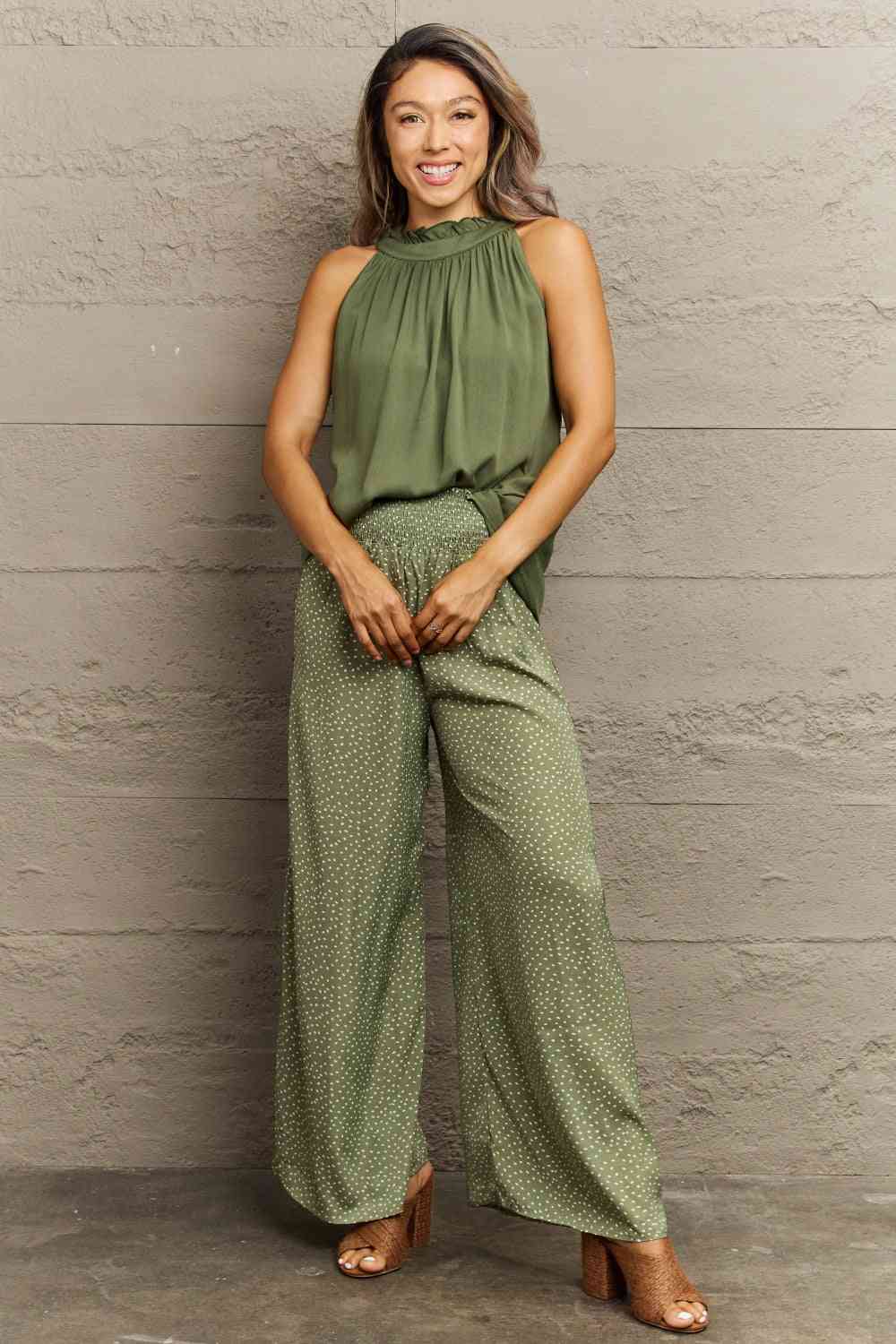 Mock Neck Tank Top Shop One Place