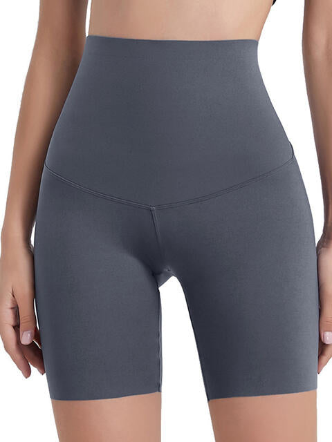 Wide Waistband Sports Shorts Shop One Place