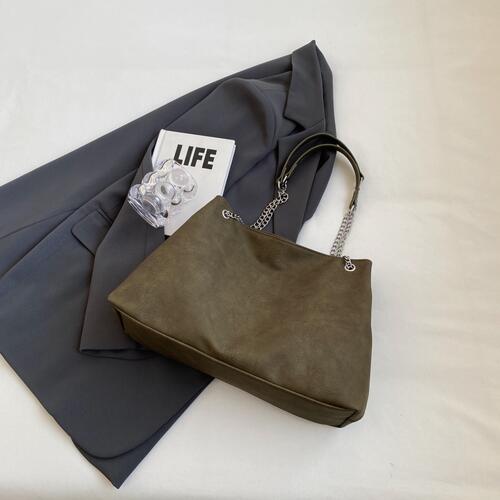 PU Leather Shoulder Bag Shop One Place