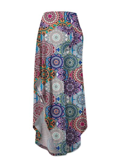 Printed Wide Leg Pants Shop One Place