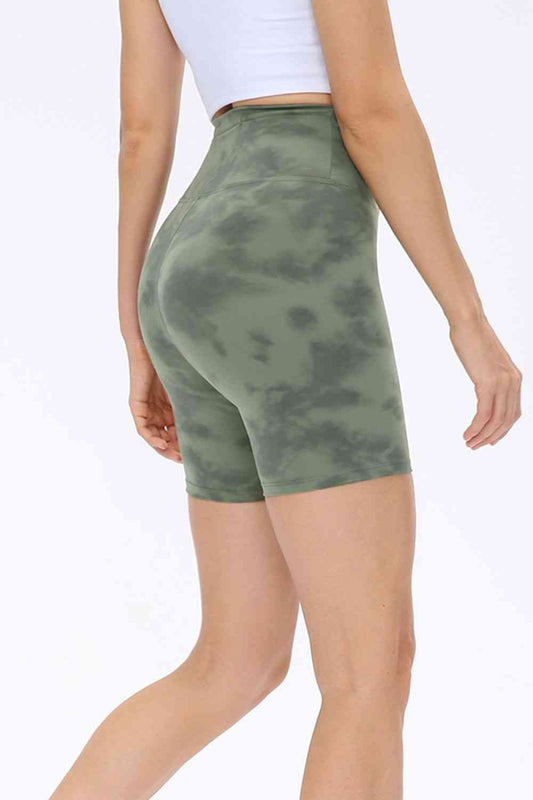 Wide Waistband Sports Shorts Shop One Place