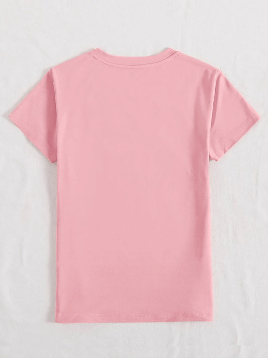 CHILLING WITH MY PEEPS Round Neck T-Shirt Shop One Place