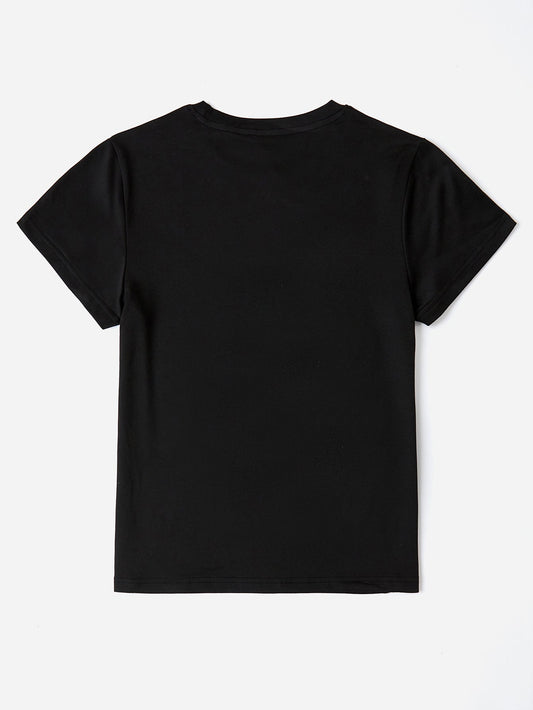 MAMA Round Neck Short Sleeve T-Shirt Shop One Place