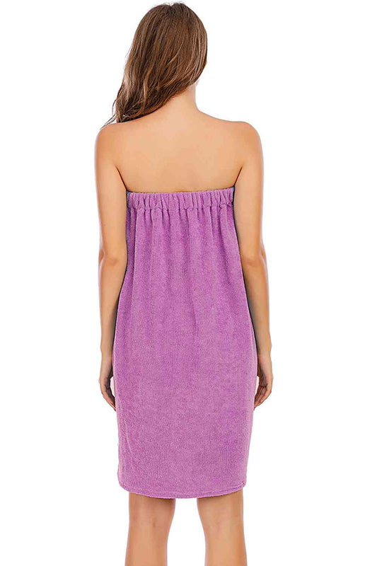 Strapless Robe with pocket Shop One Place