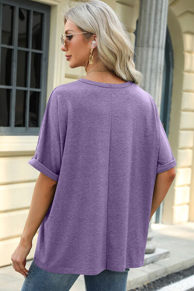 Round Neck Half Sleeve T-Shirt Shop One Place