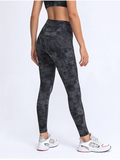 Double Take Wide Waistband Leggings with Pockets Shop One Place