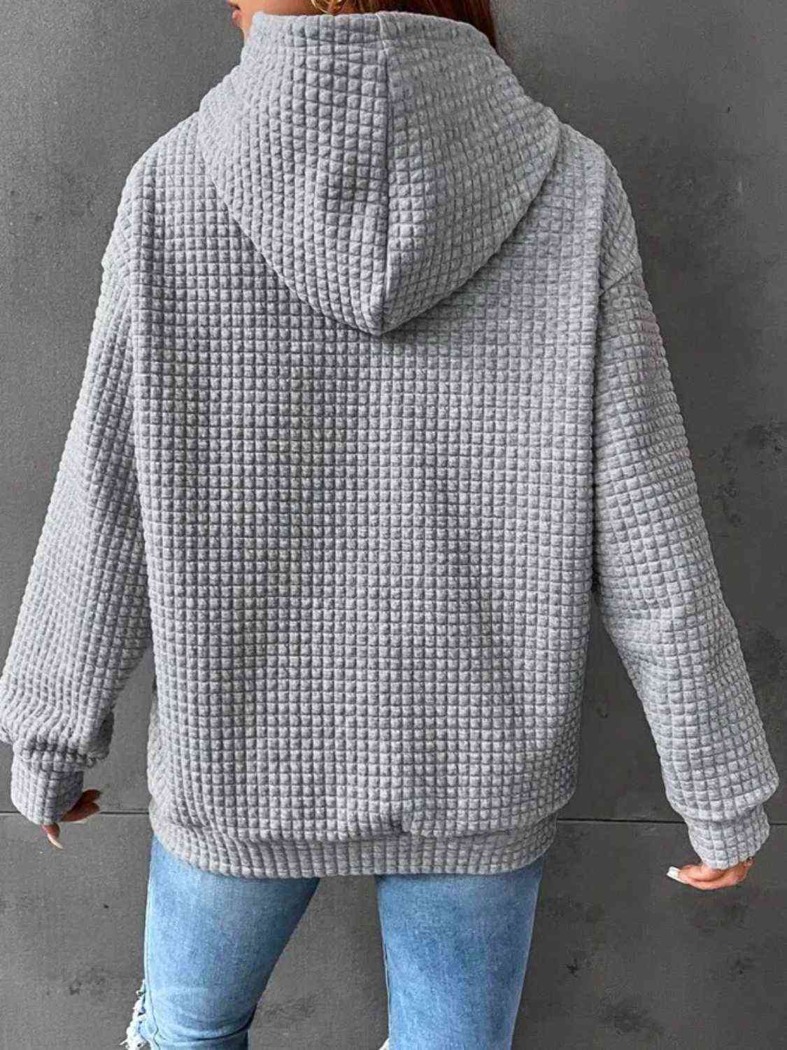 Full Size Turtle Graphic Drawstring Hoodie Shop One Place