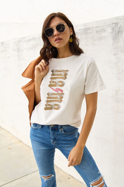 Simply Love Full Size MAMA Short Sleeve T-Shirt Shop One Place