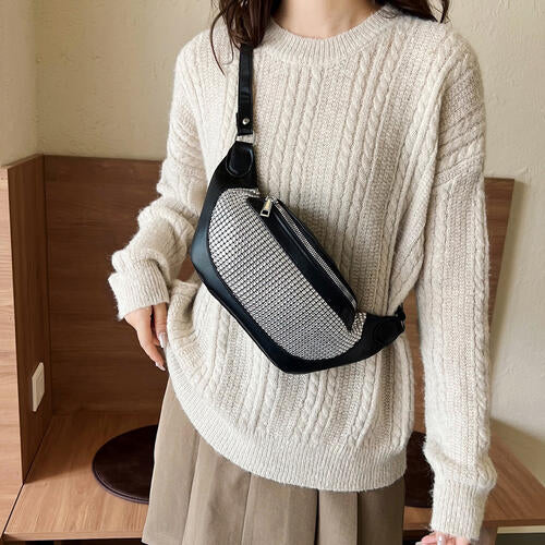 PU Leather Sling Bag Shop One Place