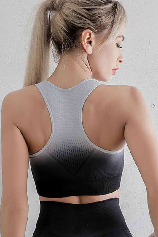 Gradient Racerback Sports Bra Shop One Place