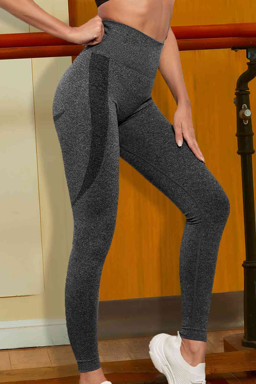 Wide Waistband Sports Leggings Shop One Place