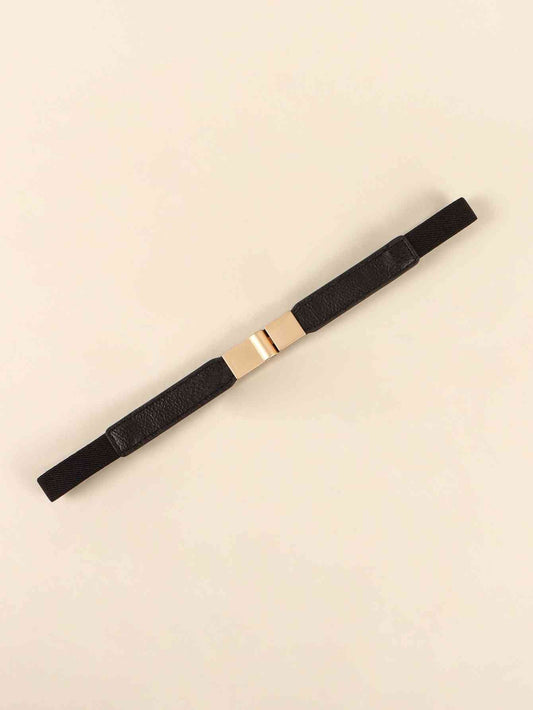 PU Elastic Skinny Belt Shop One Place