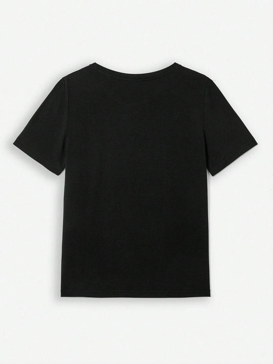 HAPPY EASTER Round Neck T-Shirt Shop One Place