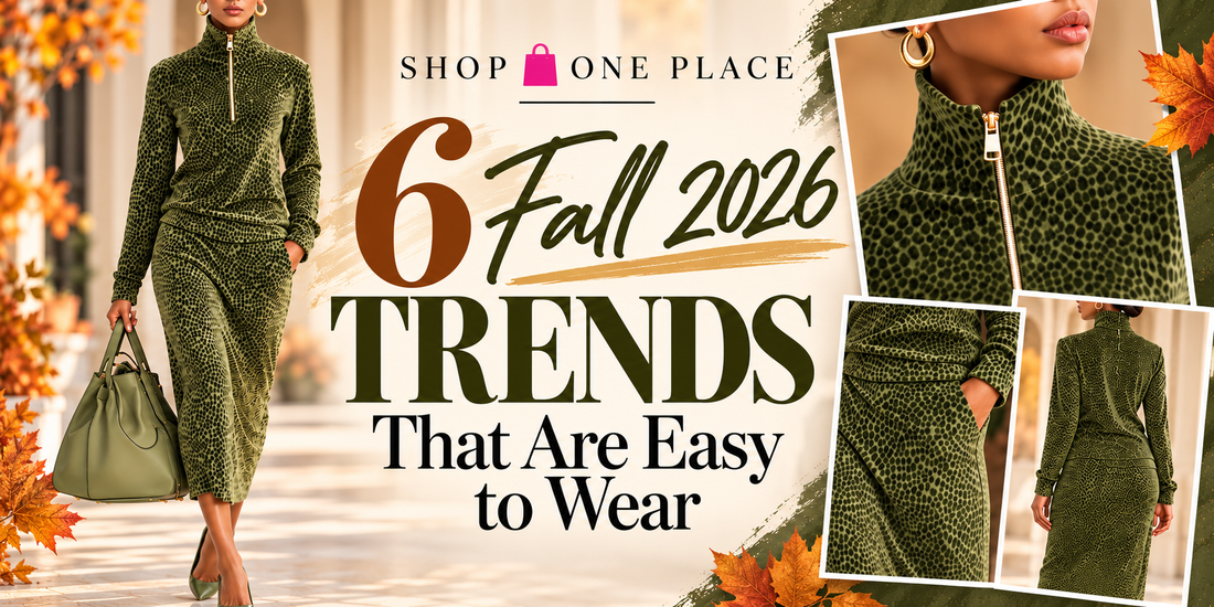 6 Fall 2026 Fashion Trends That Are Easy to Wear at Any Age Shop One Place