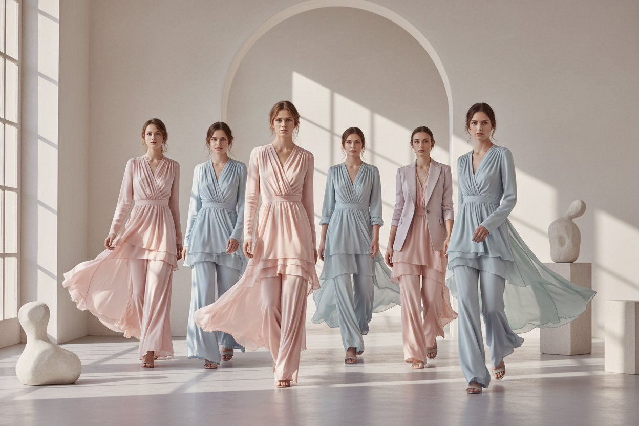 Women's Pastel Clothing