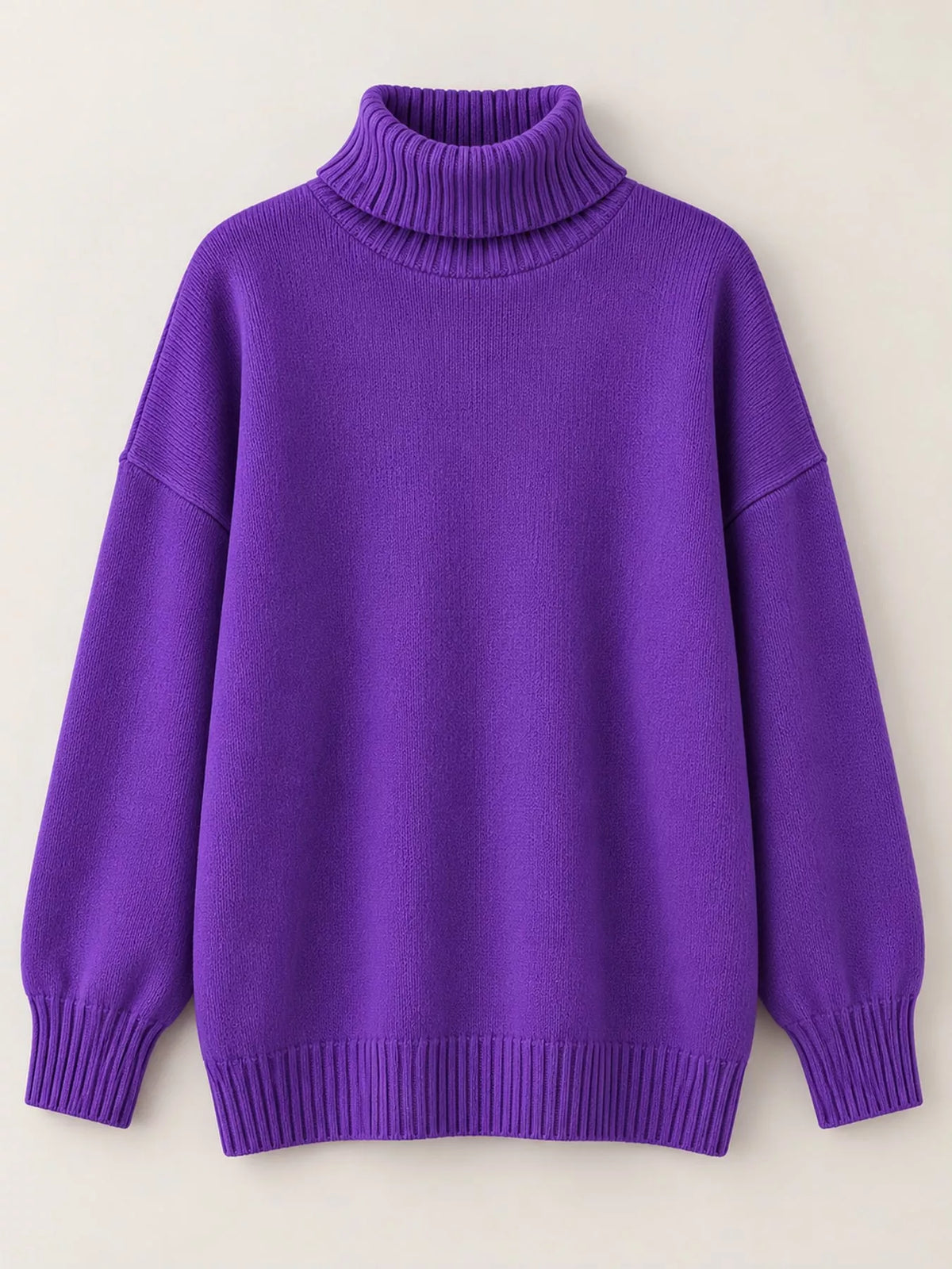 Women's Oversized Turtleneck Sweater – view 9