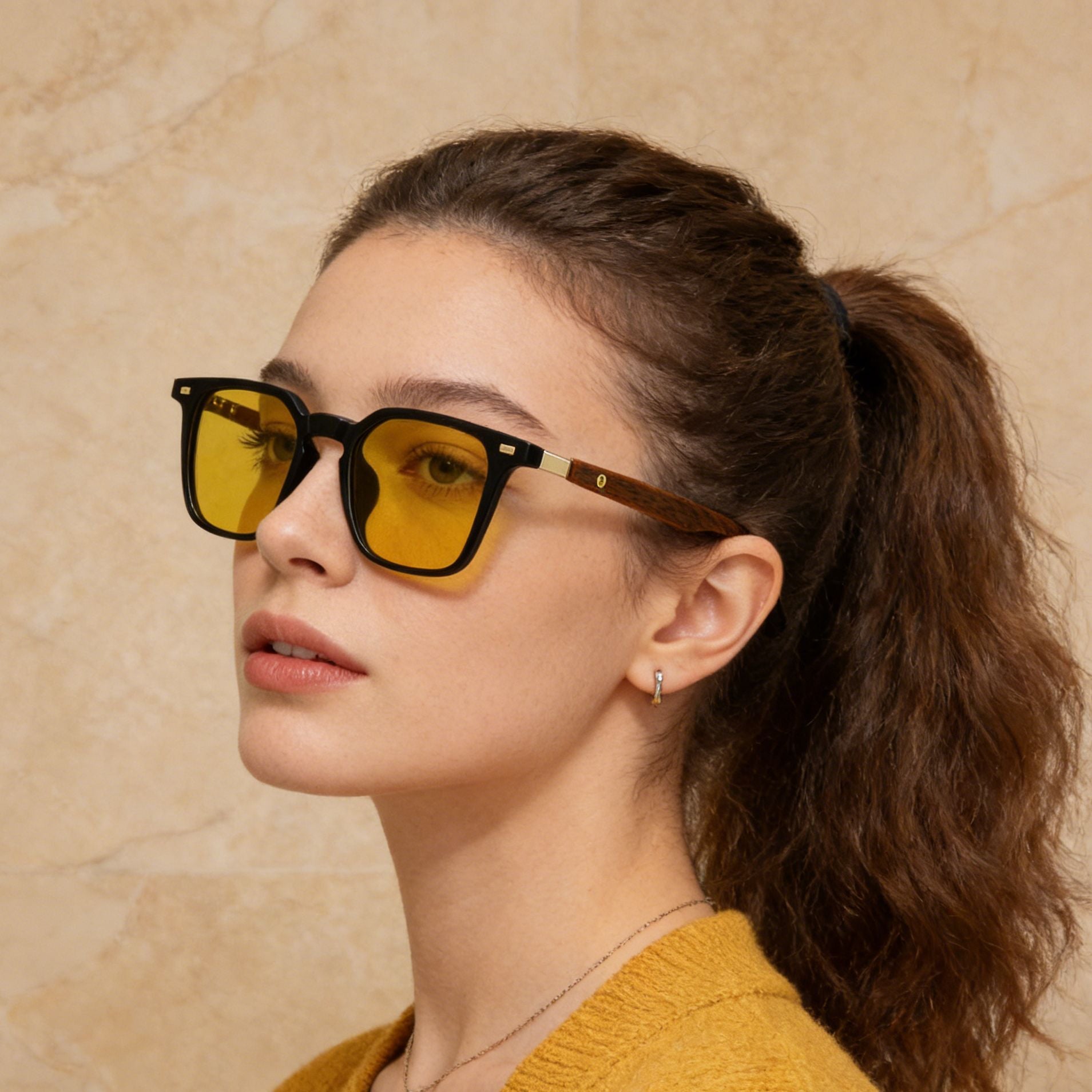 Square Frame Sunglasses  Shop One Place