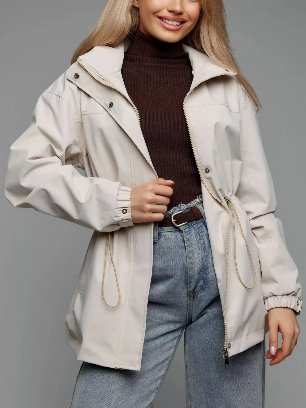 Women's Hooded Windbreaker Jacket – view 3