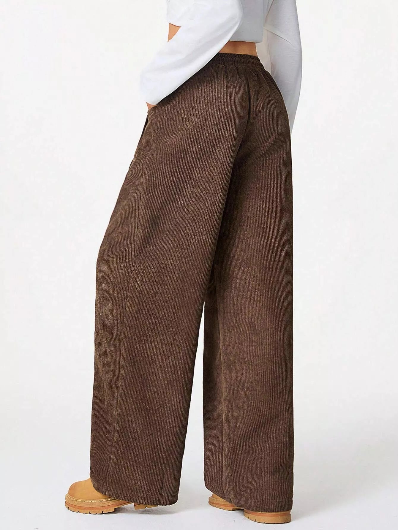 Corduroy Wide Leg Pants  Shop One Place