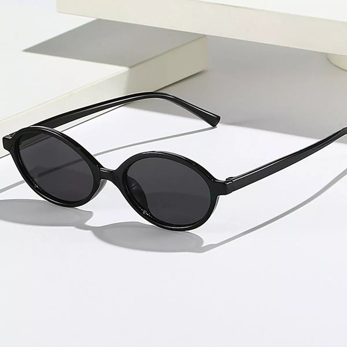 Oval Frame Tinted Lenses Sunglasses  Shop One Place